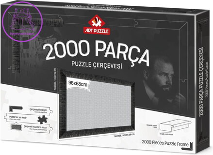 ART PUZZLE Rám na puzzle 96x68cm Black (14631)
