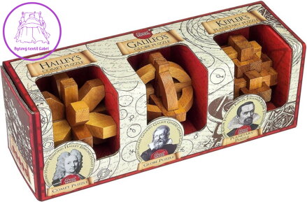 PROFESSOR PUZZLE Great Minds: Slavní muži 3v1