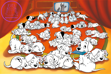 TREFL Puzzle Disney: 101 dalmatinů 600 dílků