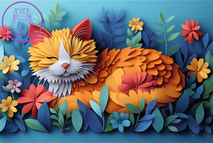 TREFL Puzzle Paper Art: Kotě 160 dílků