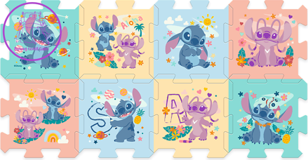 TREFL Pěnové puzzle Lilo & Stitch