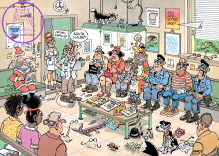 JUMBO Puzzle JvH Podívej se na to z druhé strany 500 dílků