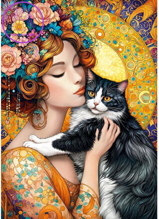 CHERRY PAZZI Puzzle Kráska a zvíře 1000 dílků