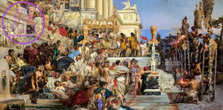 CASTORLAND Puzzle Art Collection: Neronovy pochodně 4000 dílků