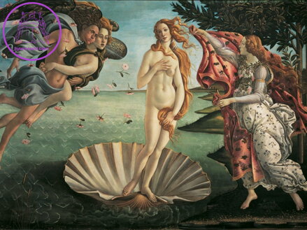 RAVENSBURGER Puzzle Art Collection: Zrození Venuše 1000 dílků