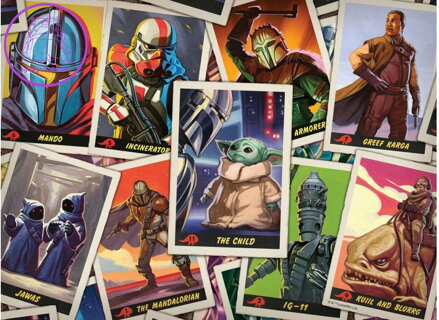 RAVENSBURGER Puzzle The Mandalorian: Baby Yoda 500 dílků