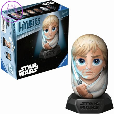 RAVENSBURGER 3D puzzle Hylkies: Star Wars: Luke Skywalker 54 dílků