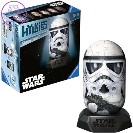 RAVENSBURGER 3D puzzle Hylkies: Star Wars: Stormtrooper 54 dílků