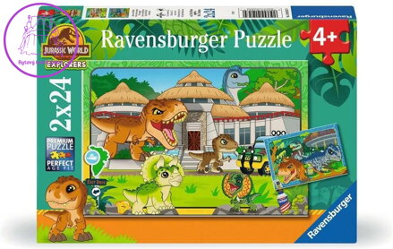 RAVENSBURGER Puzzle Jurassic World 2x24 dílků