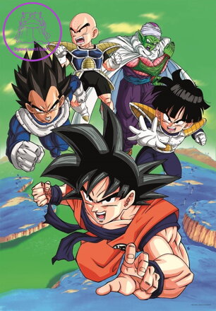 CLEMENTONI Puzzle Dragon Ball Z: Do akce 1000 dílků