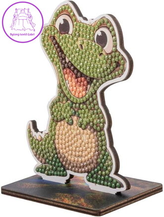 CRYSTAL ART Diamantové malování Animal: Aligátor