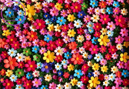 ALIPSON Puzzle Exploze okvětních lístků 1000 dílků