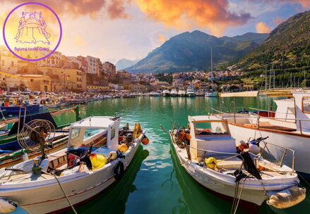 ALIPSON Puzzle Lodě v sicilském přístavu 1000 dílků