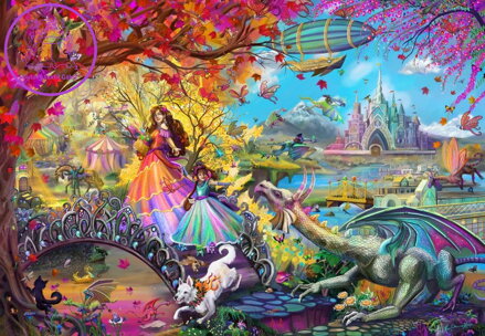 BLUEBIRD Puzzle Podzimní festival 1000 dílků