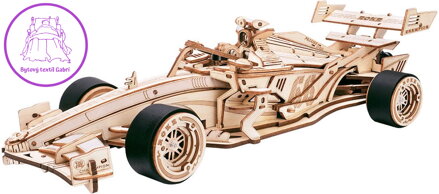 ROBOTIME Rokr 3D dřevěné puzzle Formule 247 dílků