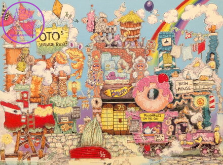 RAVENSBURGER Puzzle Ulička zázraků 500 dílků