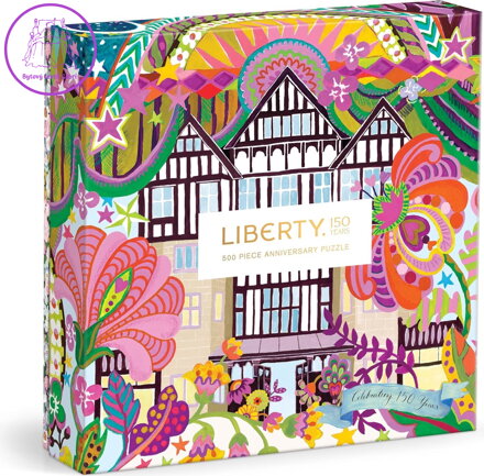 GALISON Oboustranné puzzle Liberty: 150. výročí 500 dílků