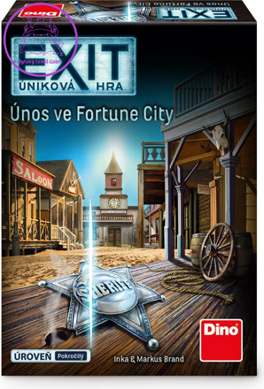 DINO EXIT Úniková hra: Únos ve Fortune City
