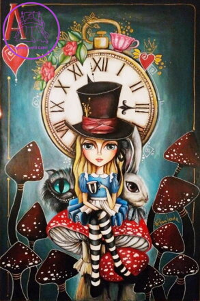 MAGNOLIA Puzzle Čaj s Alenkou 1000 dílků