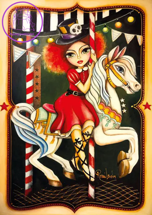 MAGNOLIA Puzzle Kolotoč 1000 dílků