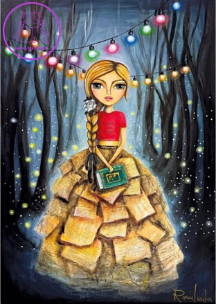 MAGNOLIA Puzzle Knihomolka 1000 dílků