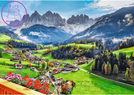 TREFL Puzzle Dolomity: St. Magdalena 1000 dílků