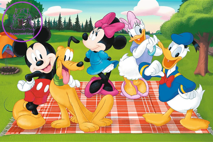 TREFL Puzzle Mickey Mouse: Oblíbený Mickey MAXI 24 dílků