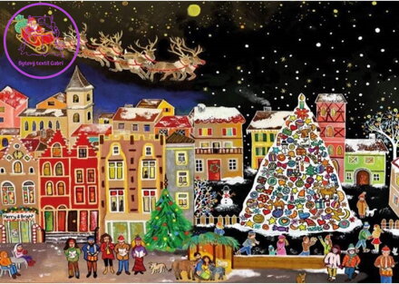 MAGNOLIA Puzzle Vánoční čas 1000 dílků