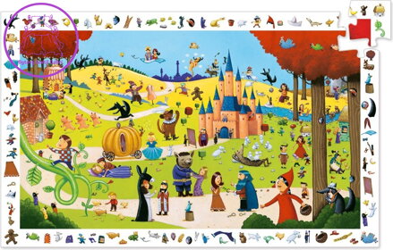 DJECO Puzzle Observation: Pohádky 54 dílků