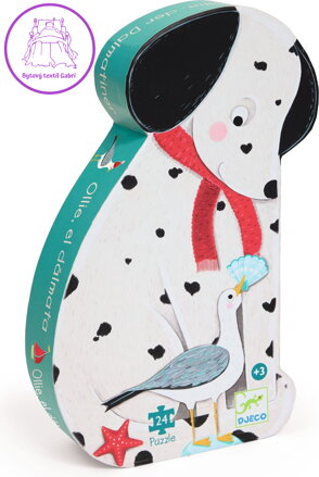 DJECO Puzzle Dalmatin Ollie 24 dílků