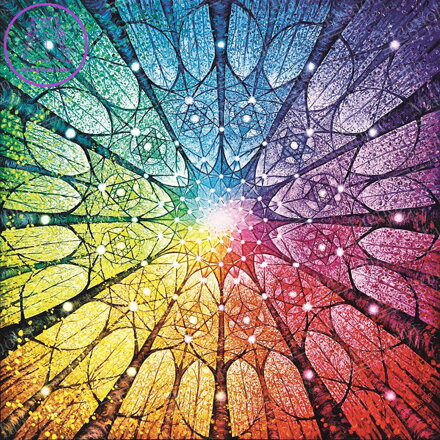 MAGNOLIA Puzzle Mandala života 1023 dílků