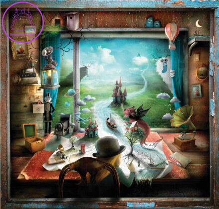 MAGNOLIA Puzzle Babiččin stůl 1023 dílků