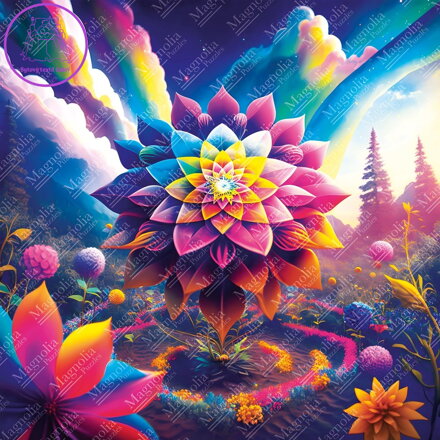 MAGNOLIA Puzzle Květ života 1023 dílků