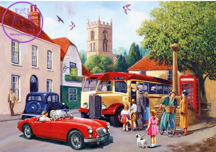 GIBSONS Puzzle Prohlídka města 500 dílků