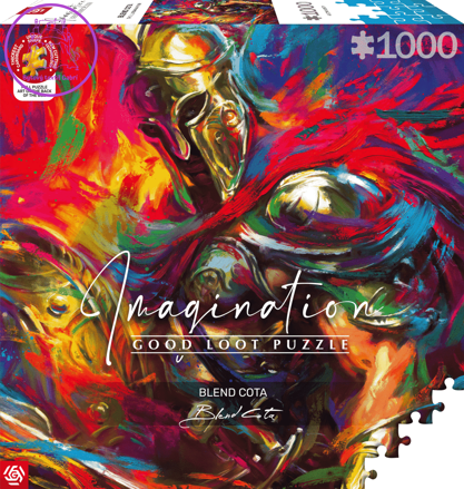 GOOD LOOT Puzzle Imagination: Blend Cota - Illyrijský válečník 1000 dílků