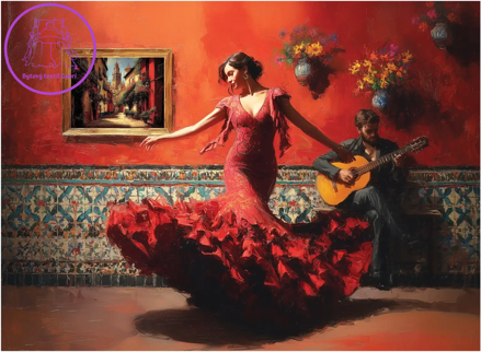 ANATOLIAN Puzzle Flamenco 1000 dílků