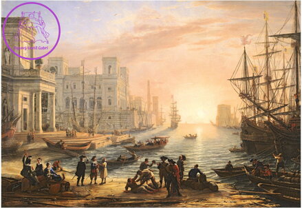 ANATOLIAN Puzzle Přístav při západu slunce 2000 dílků