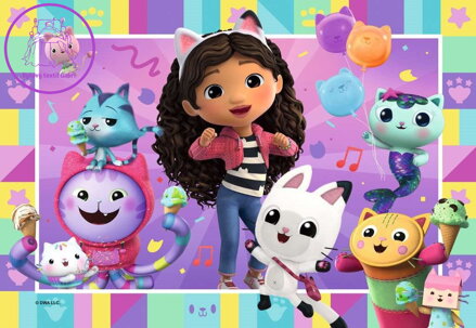 RAVENSBURGER Puzzle Gábinin kouzelný domek: Koťátka 35 dílků