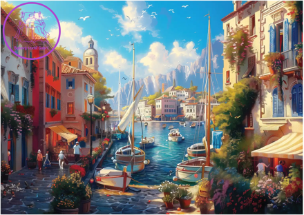 ANATOLIAN Puzzle Letní vánek 1500 dílků