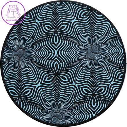 CURIOSI Kulaté puzzle Picoli: Květina 33 dílků