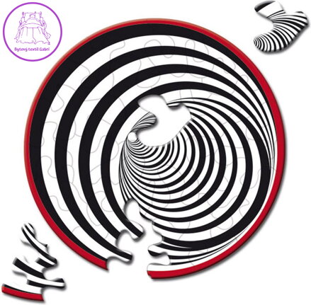 CURIOSI Kulaté puzzle Picoli: Tunel 33 dílků