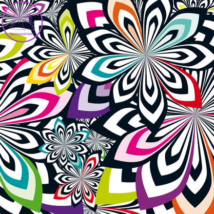 CURIOSI Čtvercové puzzle Q Shake: Vzor IV 72 dílků