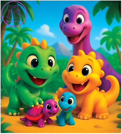 WOODEN CITY Dřevěné puzzle Dinosauři 20 dílků