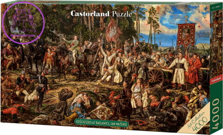 CASTORLAND Puzzle Art Collection: Kościuszkovo povstání 4000 dílků