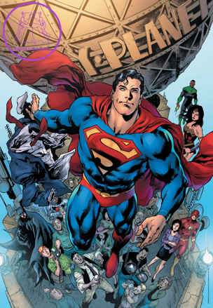 CLEMENTONI Puzzle Superman 1000 dílků