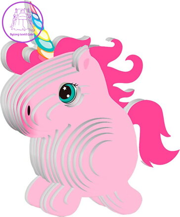 JOKOMISIADA 3D puzzle Jednorožec 28 dílků