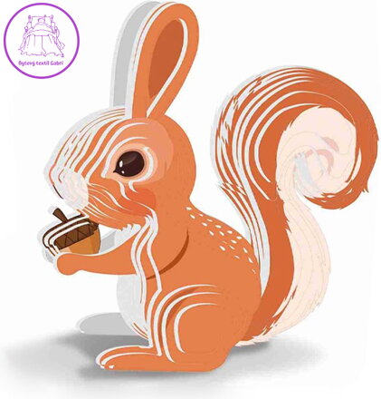 JOKOMISIADA 3D puzzle Veverka 35 dílků