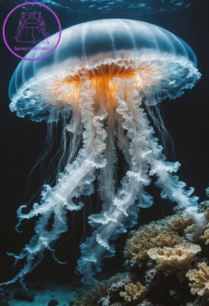 INTERDRUK Puzzle Colorful Nature: Medúza 250 dílků