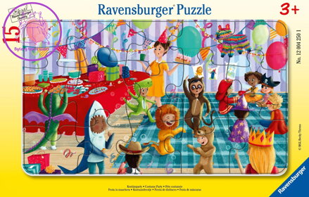 RAVENSBURGER Puzzle Kostýmová párty 15 dílků