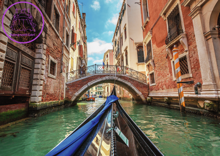 RAVENSBURGER Puzzle Plavba Benátkami 1000 dílků